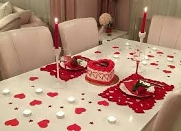 Cách Trang Trí Bàn Ăn Cho Ngày Valentine