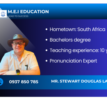 THẦY STEWART - SOUTH AFRICA